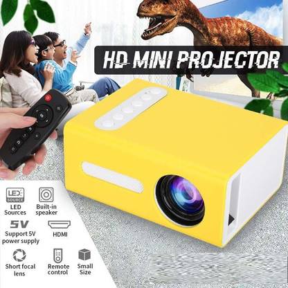 TOTAL LIMITED STOCK BEST QUALITY LED Video Projector for Children TV Movie, Party Game (1500 lm) Portable Projector