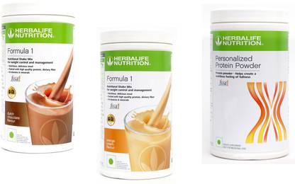 HERBALIFE Formula 1 Shake Chocolate & Orange Cream Flavor With Protein Powder 400 Gm Protein Shake
