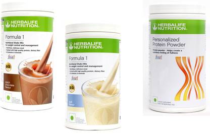 HERBALIFE Formula 1 Shake Chocolate & Kulfi Flavor With Protein Powder 400 Gm Protein Shake