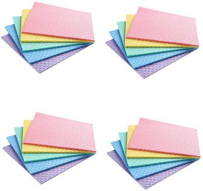 Onlinch Sponge Reusable Quick-Dry for Washing Dishes Wipes