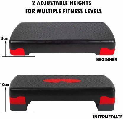 Sports Era Exercise Step Platform Aerobic Stepper Fitness Workout Deck Stepper Stepper