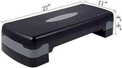 Sports Era Adjustable Workout Fitness Stepper Exercise Platform with Risers Stepper Stepper
