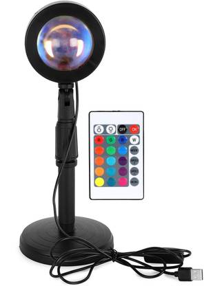 Alchiko Best 16 Colors Sunset Lamp, LED Sun Projection Night Lights with Remote Control Night Lamp