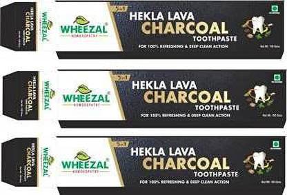 WHEEZAL HEKLA LAVA CHARCOAL Toothpaste