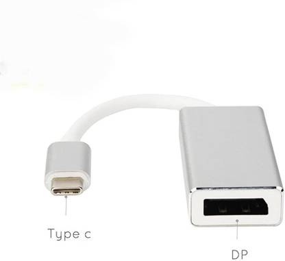 REC Trade USB 3.1 Type-C/Thunderbolt 3 to Display Port Mac- book Pro, Pad Pro, Surface Book & More.(RTT-ADP-0139) Laptop Accessory