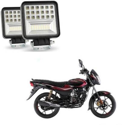 Dvis 42 LED Square Fog Light for Bajaj Platina Fog Lamp Motorbike LED for Bajaj (12 V, 126 W)