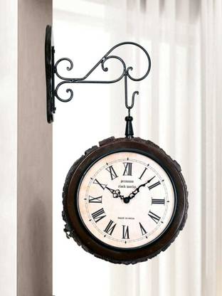 Premium clock works Analog 24 cm X 24 cm Wall Clock