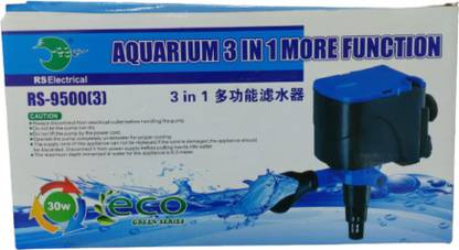 RS ELECTRICAL RS-9500[3] Aquarium 3 In 1 Function Power Head Aquarium Filter Cartridge