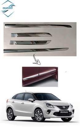 PRAMAOJ Car Proctective Body Side Cladding Compatible for Glanza Car Beading Roll For Door