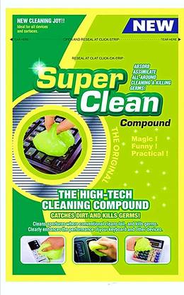 CRYSTAL Super Clean Gel Pack of 1 CE-SCG1 Vehicle Interior Cleaner