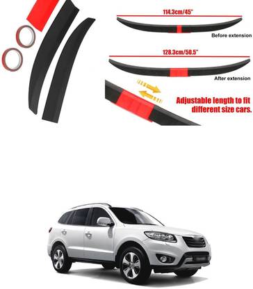 PROEDITION 3PC Universal Car Modified ABS Tail Wing Rear Trunk Spoiler Lip 605 Car Spoiler