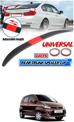 PECUNIA 3PC Universal Car Modified ABS Tail Wing Rear Trunk Spoiler Lip 406 Car Spoiler