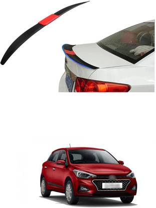 PRTEK 3PC Universal Car Modified ABS Tail Wing Rear Trunk Spoiler Lip 84 Car Spoiler
