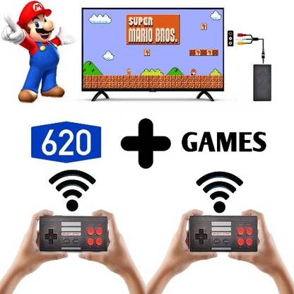 Mini Game Box Stores 620 Games Wireless USB TV 2.4G Dual Wireless Gamepad Limited Edition