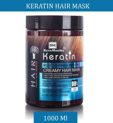 Keramoniks Keratin Hair Smoothing Hair SPA Nourishing Cream for Dry & Damaged Hair