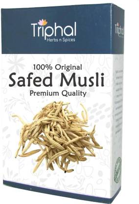 Triphal Safed Musli – Shwet Musli | Whole