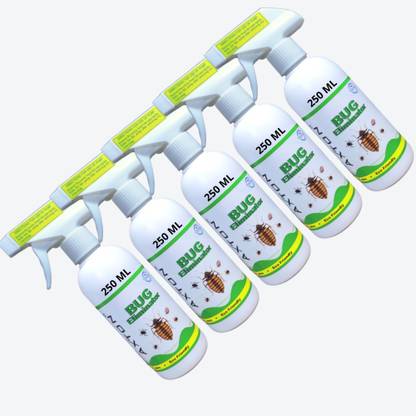 AXTON ECO FRIENDLY BED BUG SPRAY 250MLx5|STRONG BEDBUG KILLER SPRAY NO CHEMICALS