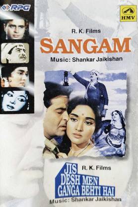 SANGAM / JIS DESH MEN GANGA BEHTI HAI - CASSETTE Audio CD Standard Edition
