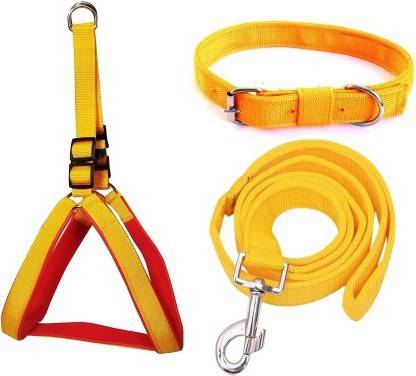 DYS Pets 1 inch Adjustable Harness Leash for Walking,Training,Comfortable Heavy Duty Dog Harness & Leash