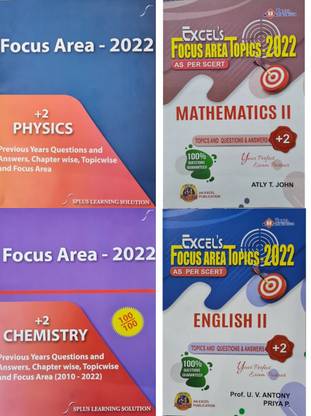 Xii Focus Area 2022 Combo| Physics | Chemistry|mathematics|english