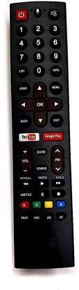 OZONE PLUS OZVUS NETFLIX GOOGLE PLAY .(WITHOUT VOICE BUTTON) COMPITBLE FOR VU LED Remote Controller