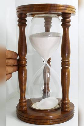 Paratech 60 Minutes Sand Timer Hourglass Wooden Sand Clock