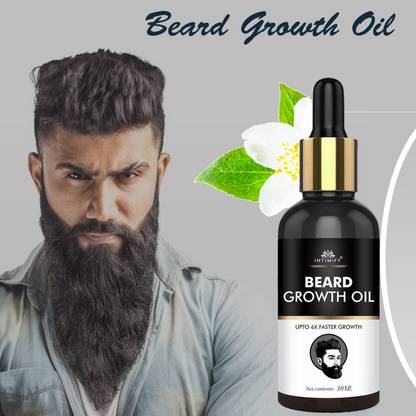 INTIMIFY Beard oil advanced for men fast growth, Moustache Growing Oil, Mooch growth oil