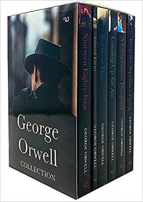 THE GEORGE ORWELL COMPLETE CLASSIC ESSENTIAL COLLECTION 6 BOOKS BOX SET