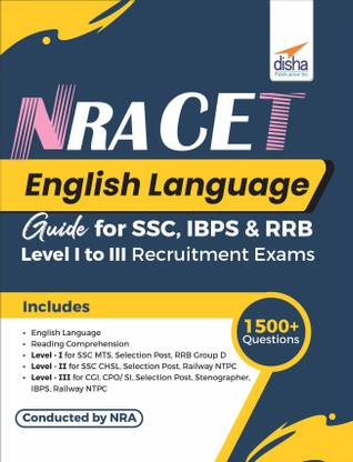 NRA CET English Language Guide for SSC, IBPS & RRB Level I to III Recruitment Exams