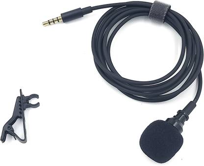 teky Tiktok mic lav 5 meter for making reels for dslr camera,android phones,laptop,pc Camera Microphone