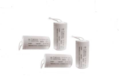 TIBCON CAPACITOR 3.15 MFD | Ceiling Fan capacitor | 440V DRY PP CAN (Pack of 4) Electrolytic Capacitor