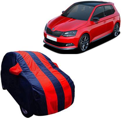 ABS AUTO TREND Car Cover For Skoda Fabia (With Mirror Pockets)