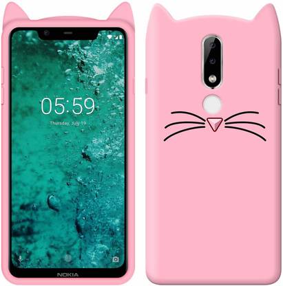 COVERBLACK Back Cover for Nokia TA-1102 / Nokia 5.1Plus