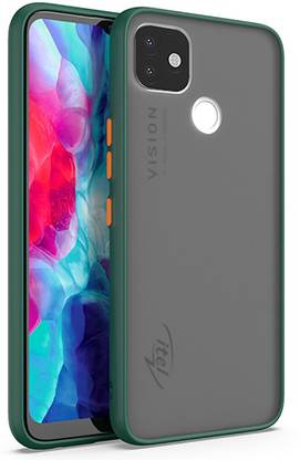 LILLIPUT Back Cover for Itel Vision 1 Matte Smoke Case