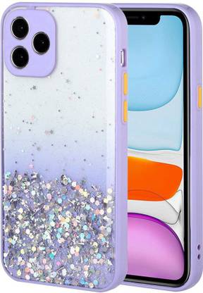 VONZEE Back Cover for iPhone 11 Pro Max Glitter Sequin Gradient Case, Bling Glitter Design Transparent Shockproof Case