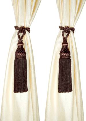 Eurokraft Brown Tassels, Tieback Hook