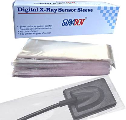 suryadent Digital Sensor Dental Imaging and Sensor Sleeves Pack of 500 Dental Elevator