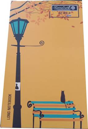 chandras Print Your Photo On The Book (Pack of 10) A4 Notebook Ruled 160 Pages