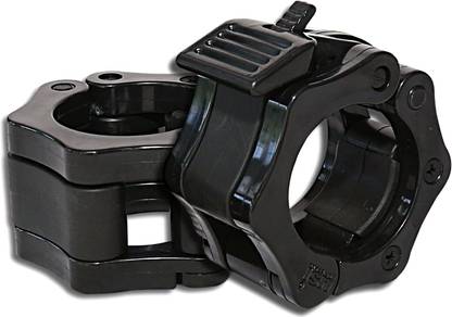 usi Olympic Barbell Lock , EASY LOCK FOR OLYMPIC BARBELL 733LJ Black Bar Lock