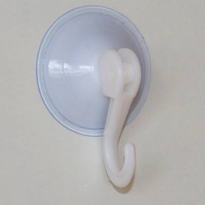 SHARABANI Rubber Vacuum Sucker Hooks Hanger Strong Suction Cup Hook 6