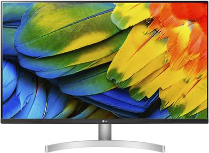 LG ULTRAFINE SERIES 81.28 cm (32 inch) 4K Ultra HD LED Backlit VA Panel Monitor ((3840 x 2160) HDR10, DCI-P3 90%,Inbuilt Speaker,HDMI x 2, DISPLAY PORT-32UN500-W)