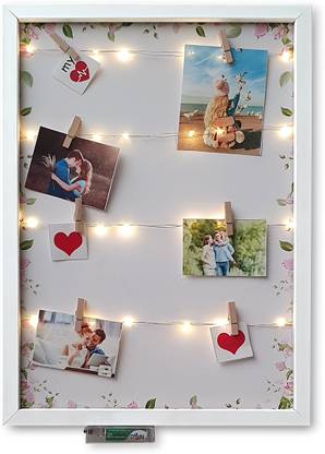 Art Street Hanging Photo Frame Vertical Rectangle White Photo Frames