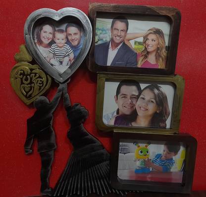 nirwana Plastic Wall Photo Frame