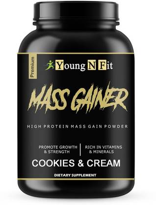 Young N Fit Nutrition Real Mass Gainer Weight Gainers/Mass Gainers T82 Weight Gainers/Mass Gainers