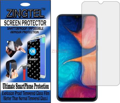 ZINGTEL Impossible Screen Guard for SAMSUNG A20