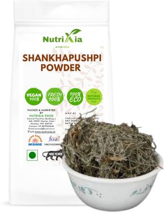 Nutrixia food Shankhapushpi Powder - Shankhawali - Sankhpushpi - Convolvulus Pluricaulis