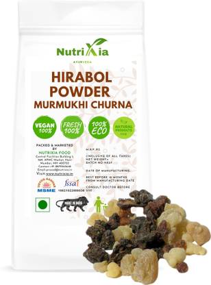 Nutrixia food Hirabol Powder - Murmukhi Churna- Mur Makki - Commiphora Myrrha Nees