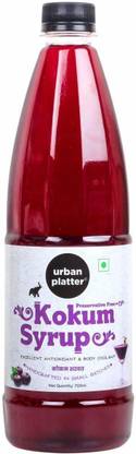 urban platter Kokum Syrup, (No Preservative) Kokum Syrup