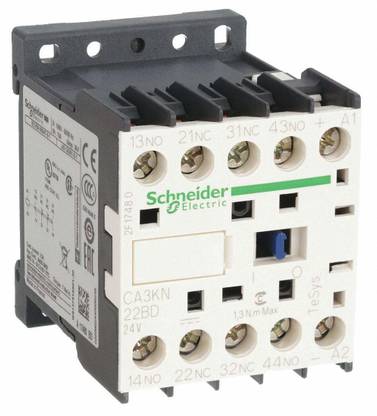 Schneider Electric CA3KN22BD K CONTROL RELAY 2NO 2NC 24VDC COIL 5 Pole Wire Connector