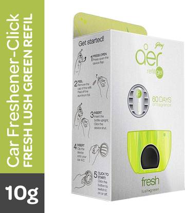 Godrej Aer Click Fresh Lush Green Refill Car Freshener Refill Refill Gel